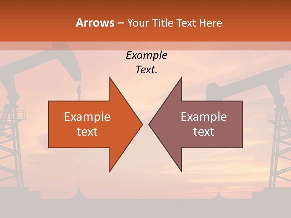 Well Barrel Construction PowerPoint Template