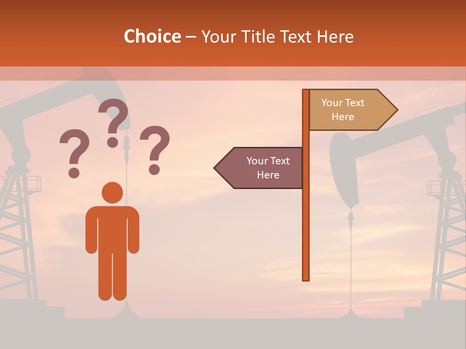Well Barrel Construction PowerPoint Template