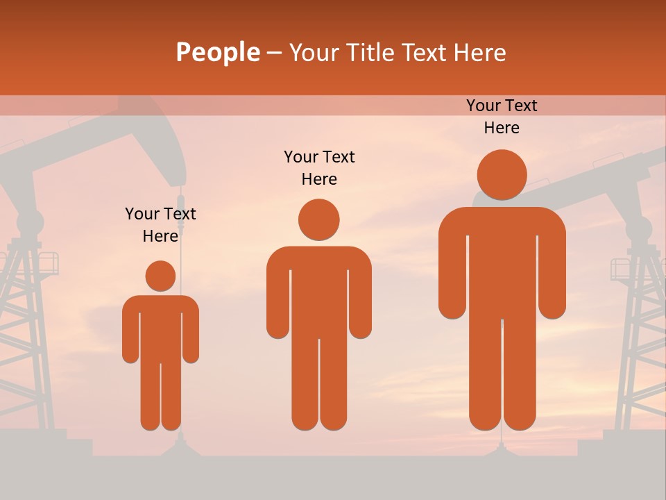 Well Barrel Construction PowerPoint Template