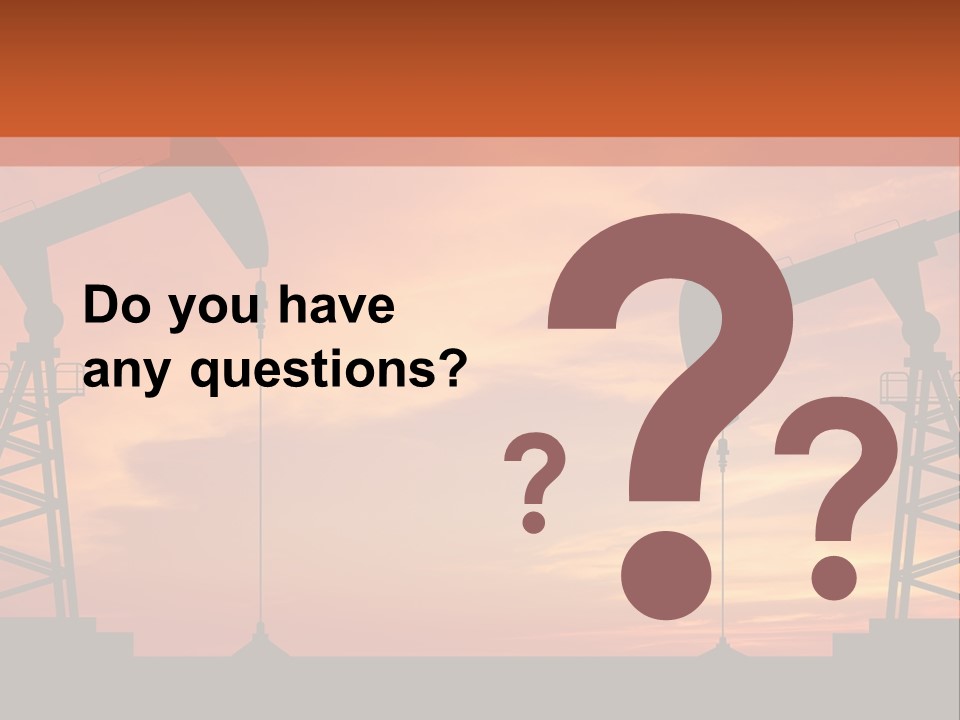 Well Barrel Construction PowerPoint Template