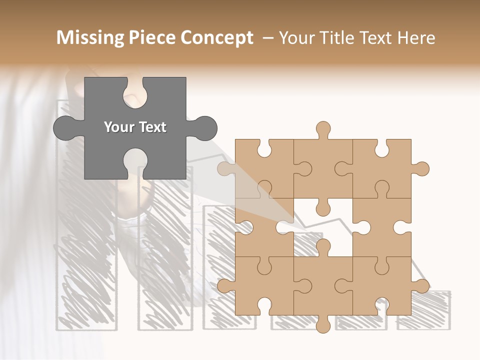 Manager Expertise Pointing PowerPoint Template