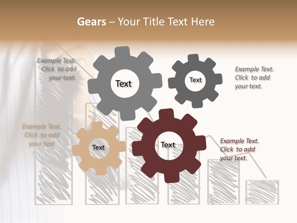 Manager Expertise Pointing PowerPoint Template