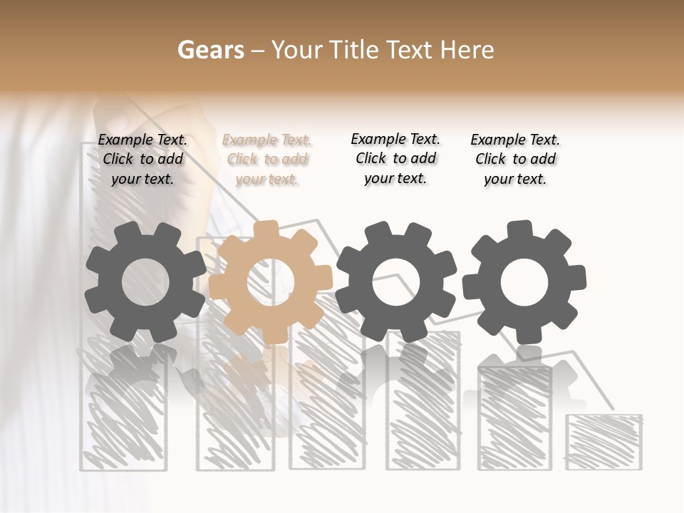 Manager Expertise Pointing PowerPoint Template