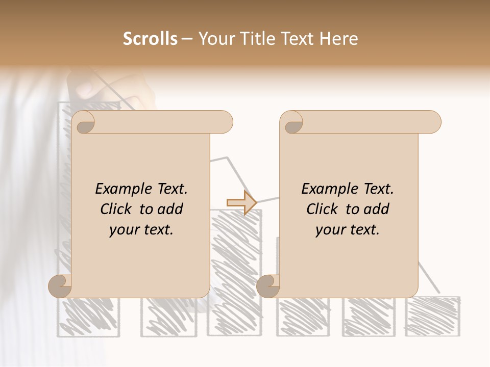Manager Expertise Pointing PowerPoint Template