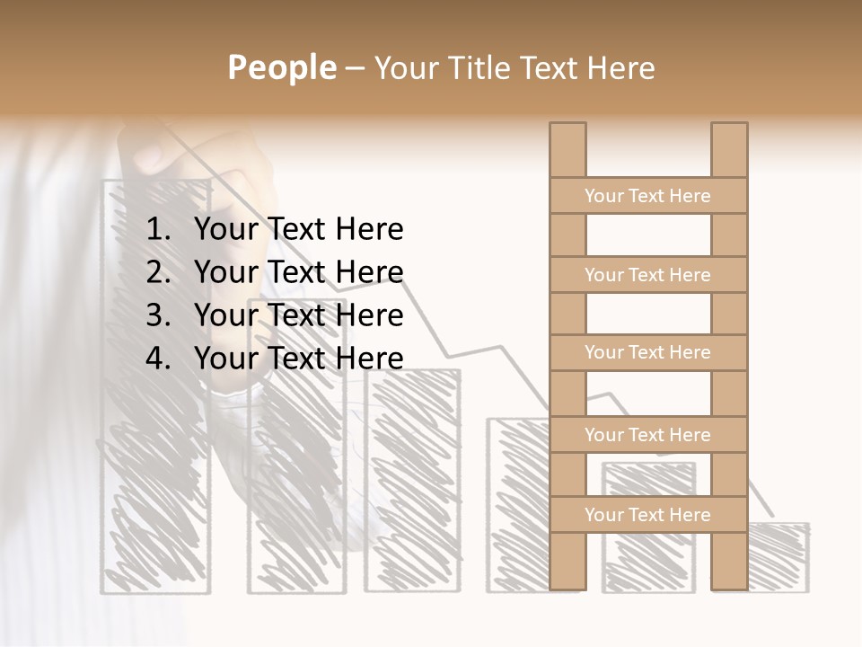 Manager Expertise Pointing PowerPoint Template