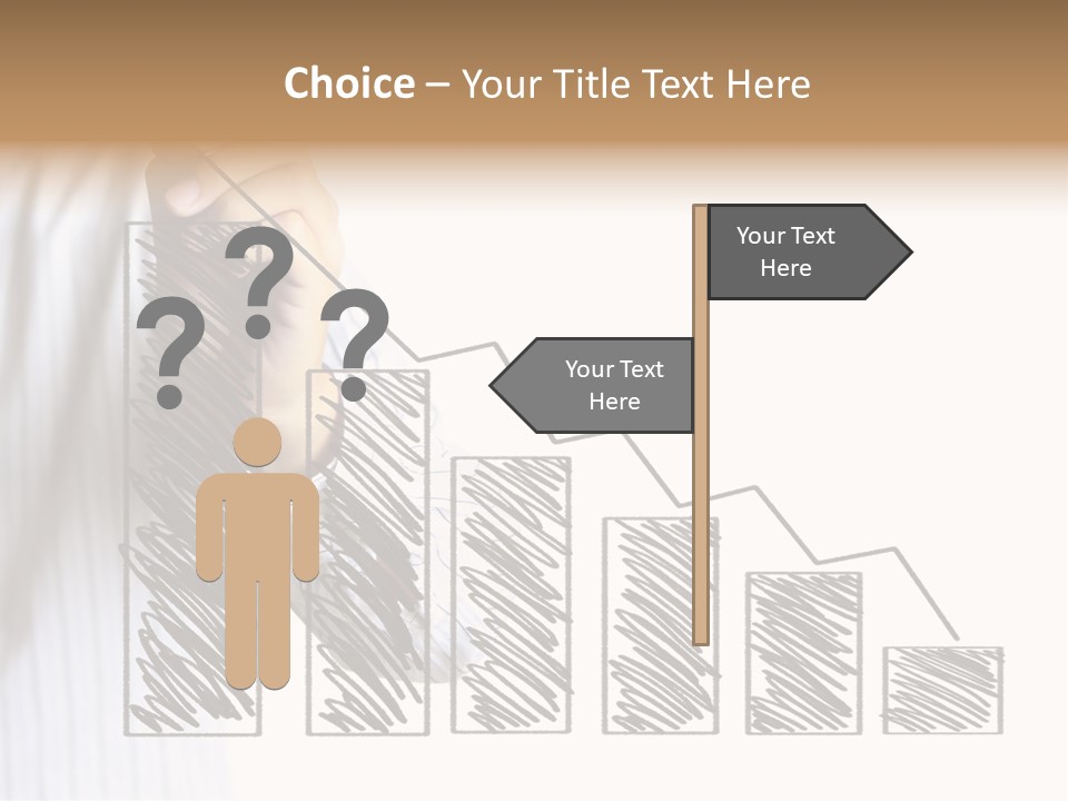 Manager Expertise Pointing PowerPoint Template