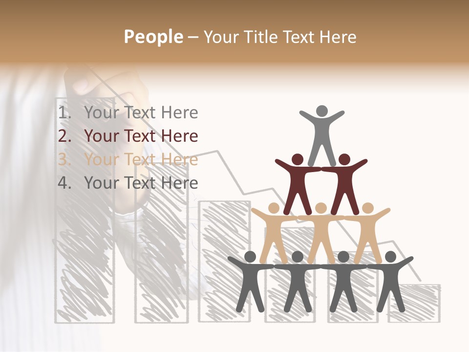 Manager Expertise Pointing PowerPoint Template