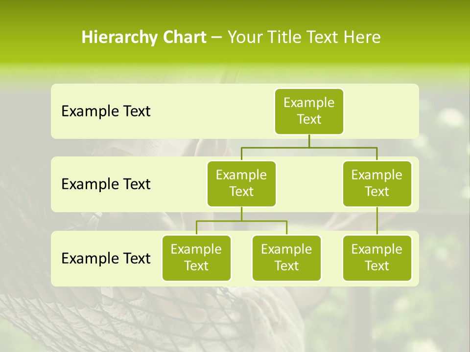Hammock Comfortable Rest PowerPoint Template