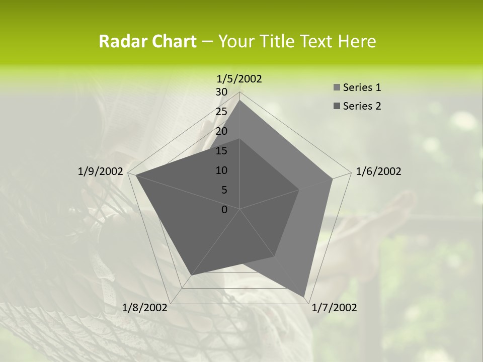 Hammock Comfortable Rest PowerPoint Template