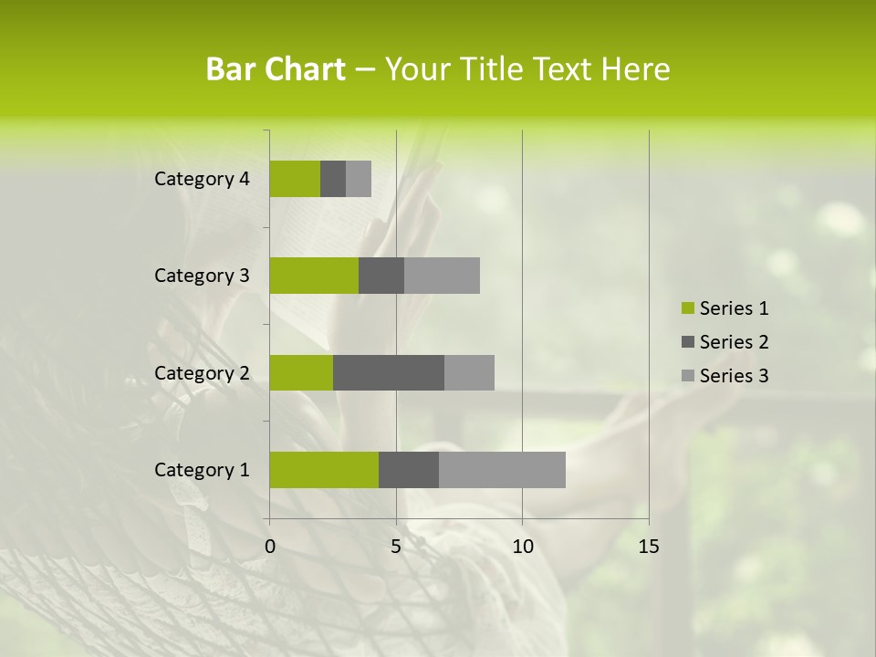 Hammock Comfortable Rest PowerPoint Template