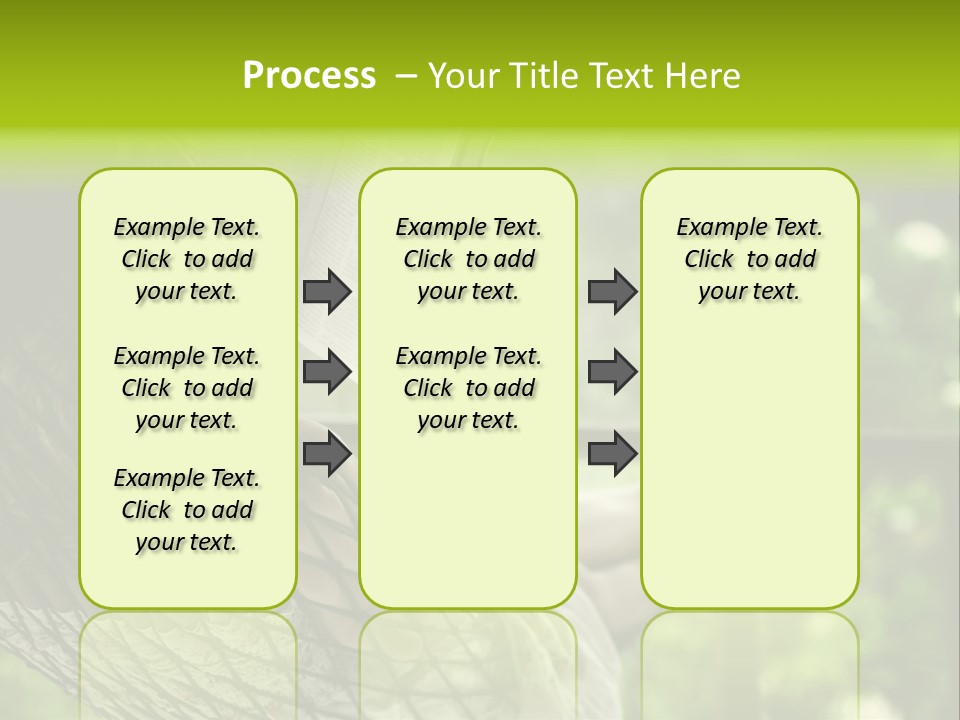 Hammock Comfortable Rest PowerPoint Template