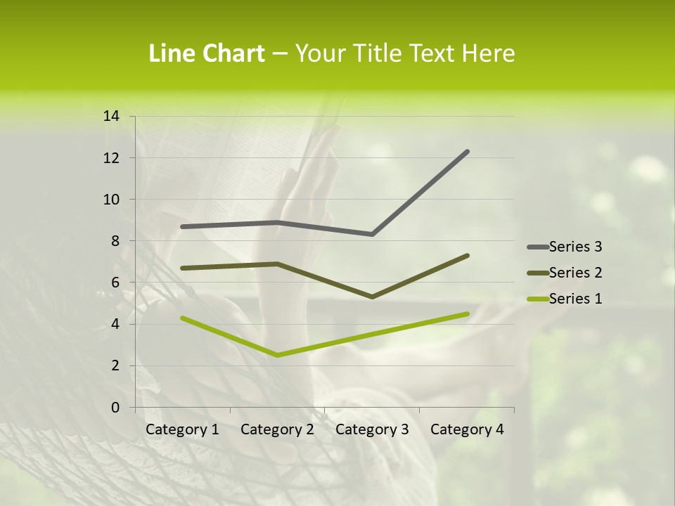 Hammock Comfortable Rest PowerPoint Template