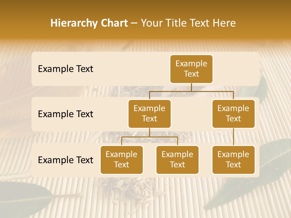 A Cup Of Tea Next To A Wooden Spoon PowerPoint Template