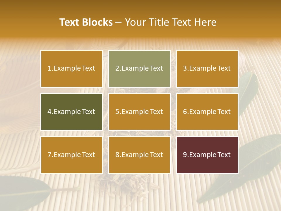 A Cup Of Tea Next To A Wooden Spoon PowerPoint Template