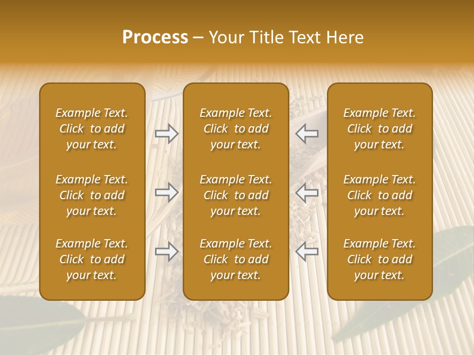 A Cup Of Tea Next To A Wooden Spoon PowerPoint Template