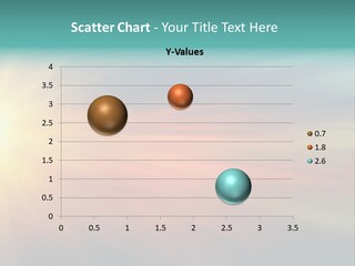 Smart Looking At Camera Indoors PowerPoint Template