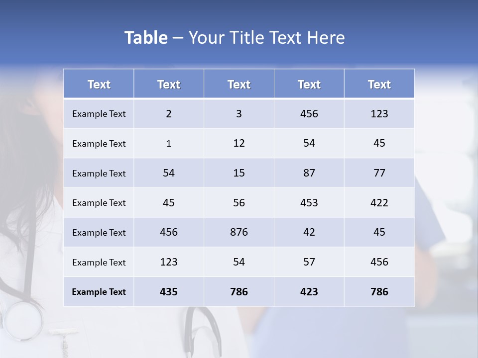 Smart Looking At Camera Indoors PowerPoint Template