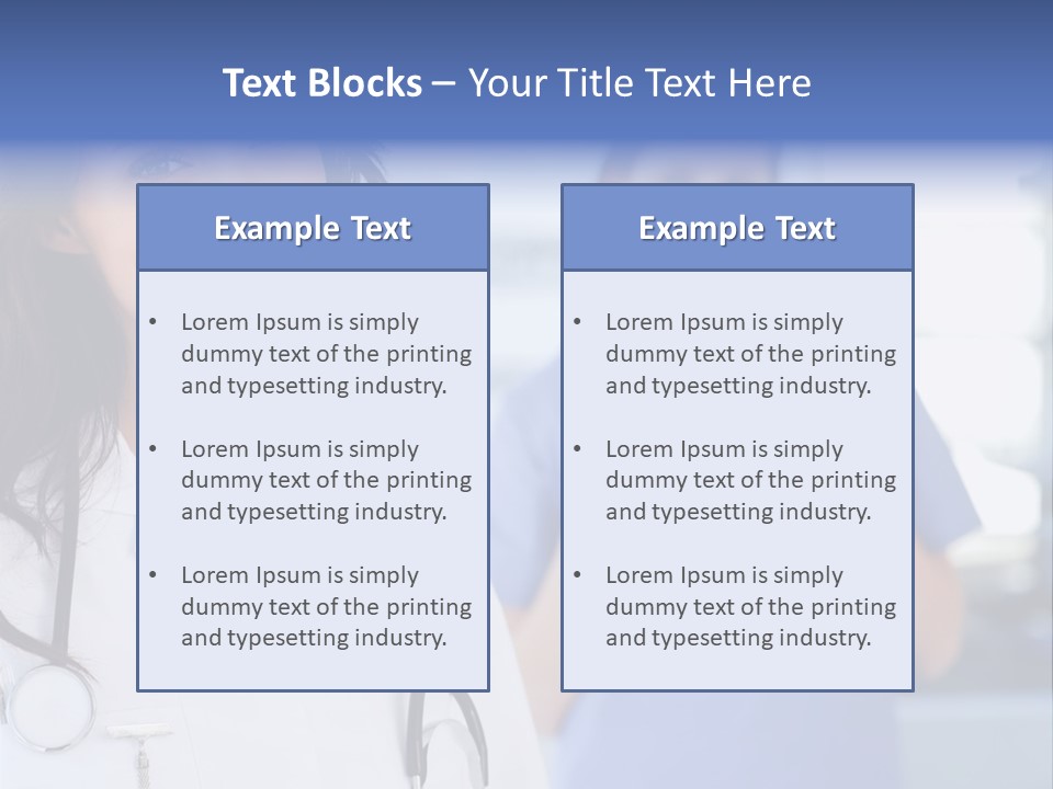 Smart Looking At Camera Indoors PowerPoint Template