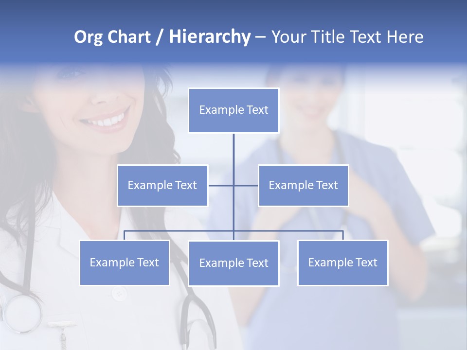 Smart Looking At Camera Indoors PowerPoint Template