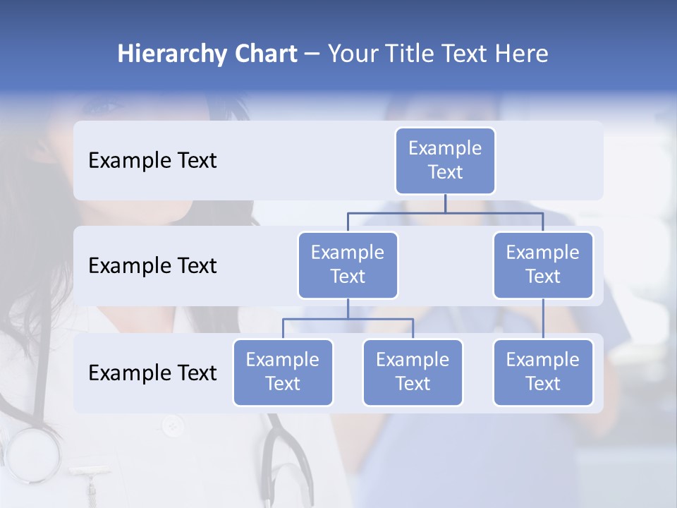 Smart Looking At Camera Indoors PowerPoint Template