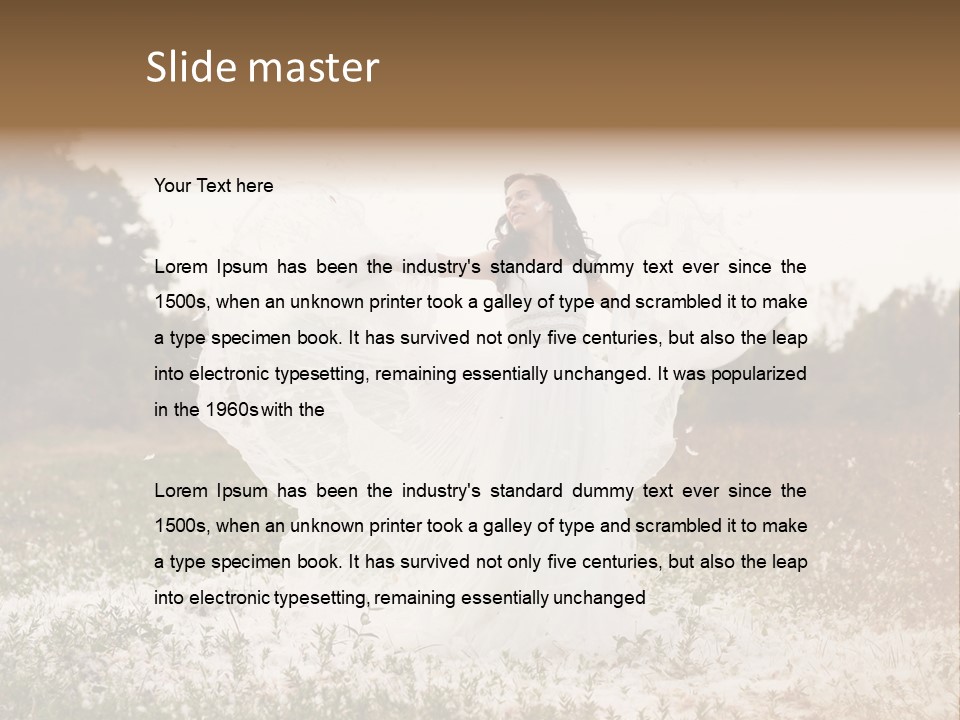 Inlove Fairy Tale Look Youth PowerPoint Template