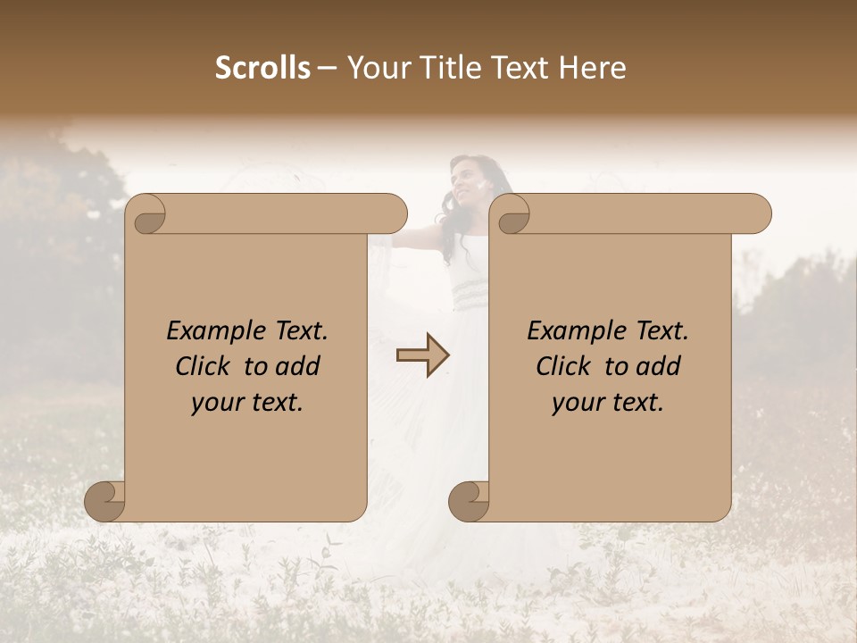 Inlove Fairy Tale Look Youth PowerPoint Template