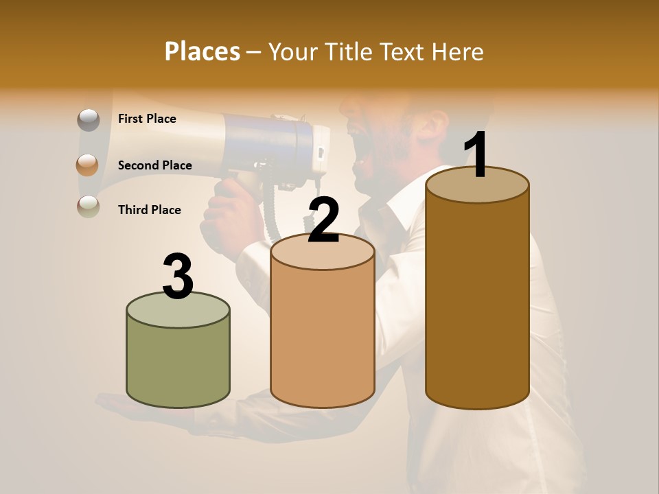 Noise Scream Announce PowerPoint Template