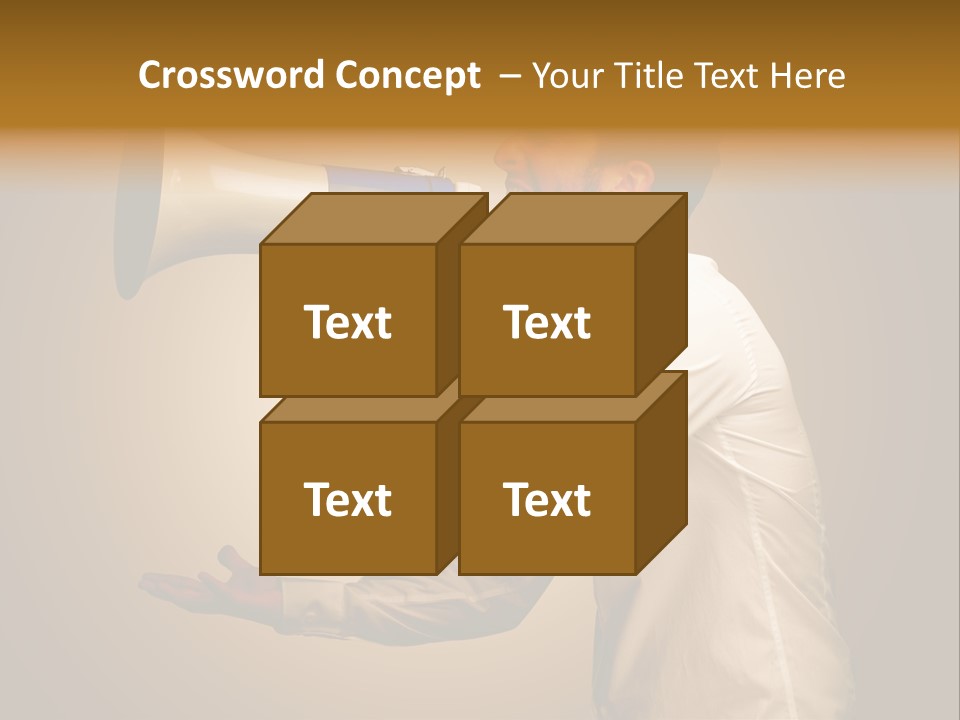 Noise Scream Announce PowerPoint Template