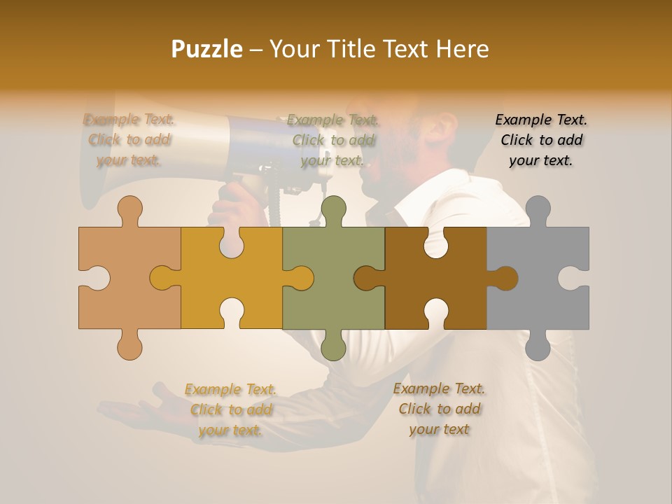 Noise Scream Announce PowerPoint Template