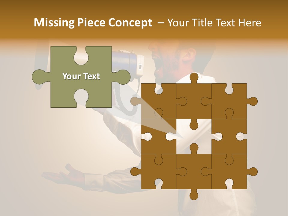 Noise Scream Announce PowerPoint Template