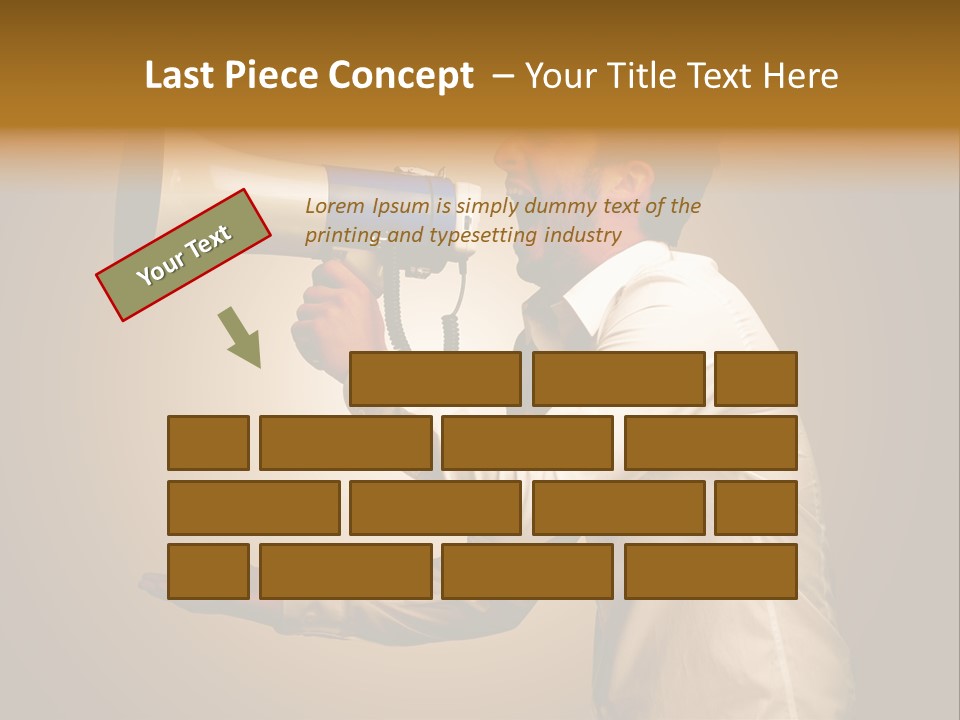 Noise Scream Announce PowerPoint Template