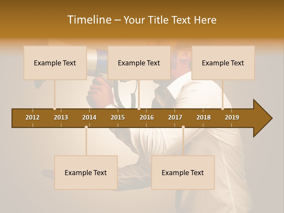 Noise Scream Announce PowerPoint Template