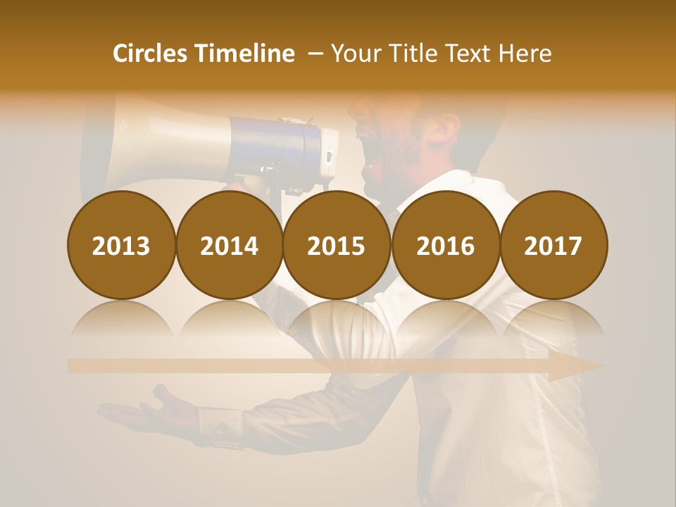 Noise Scream Announce PowerPoint Template