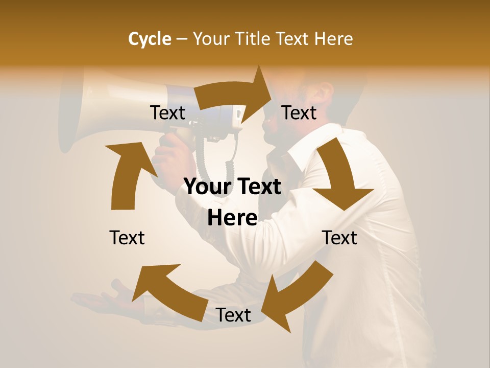 Noise Scream Announce PowerPoint Template