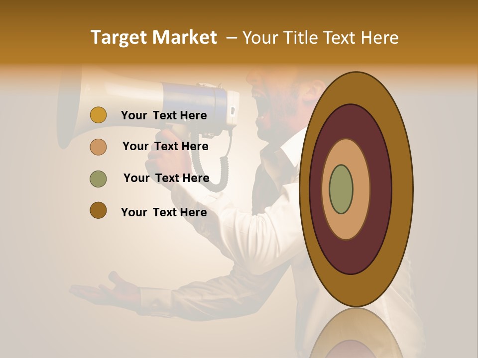 Noise Scream Announce PowerPoint Template