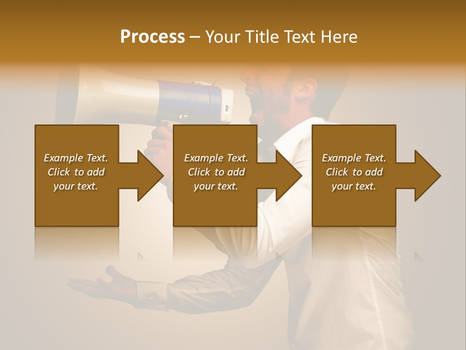 Noise Scream Announce PowerPoint Template