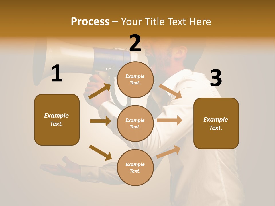 Noise Scream Announce PowerPoint Template