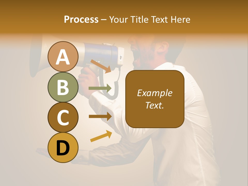 Noise Scream Announce PowerPoint Template