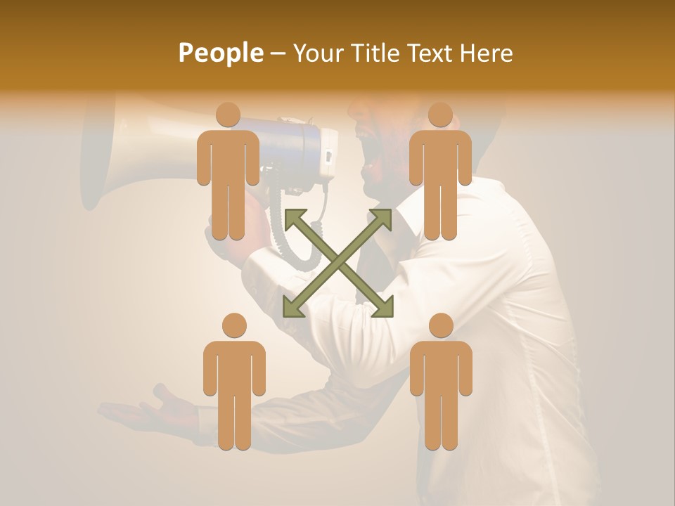 Noise Scream Announce PowerPoint Template