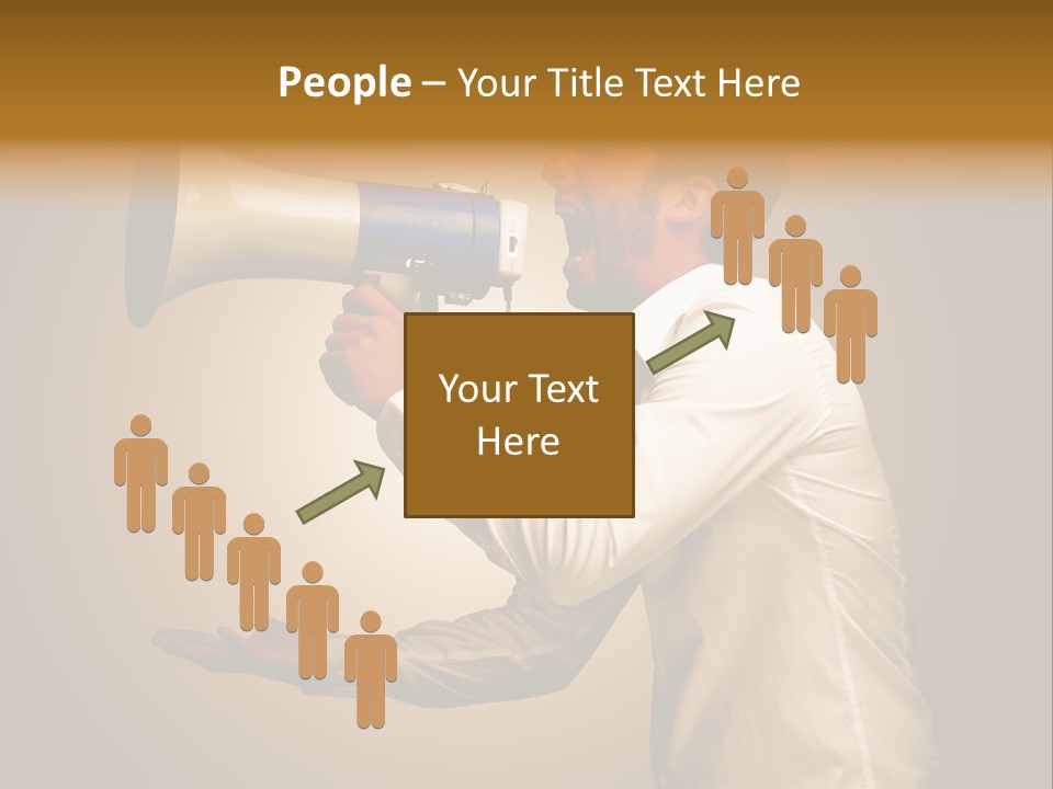 Noise Scream Announce PowerPoint Template