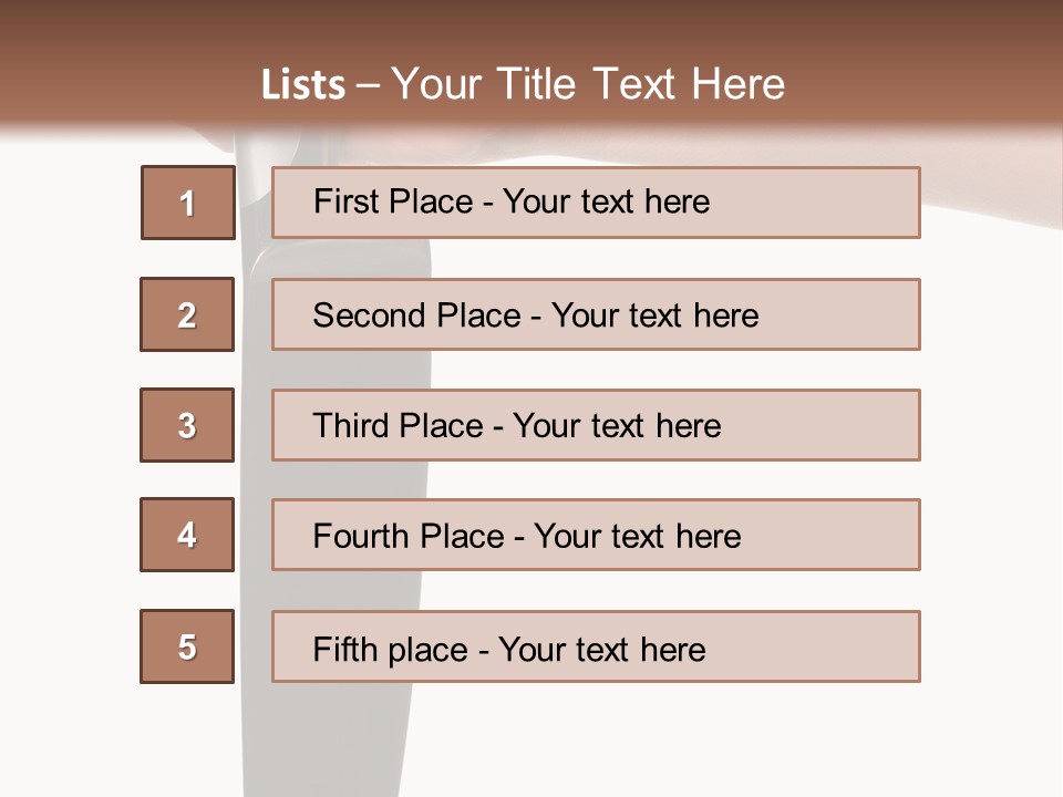 Fist Big Aggressively PowerPoint Template