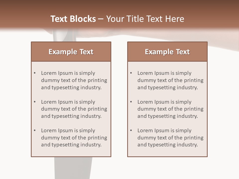 Fist Big Aggressively PowerPoint Template