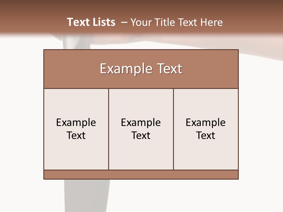 Fist Big Aggressively PowerPoint Template
