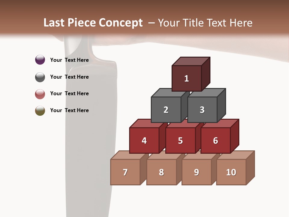 Fist Big Aggressively PowerPoint Template