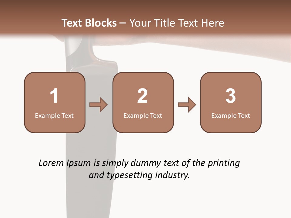 Fist Big Aggressively PowerPoint Template