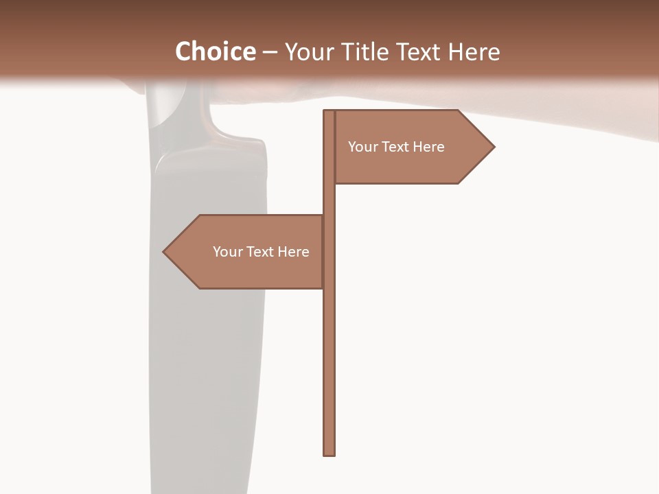 Fist Big Aggressively PowerPoint Template
