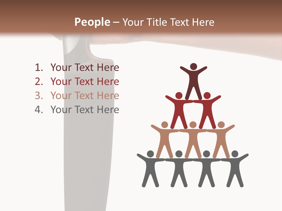 Fist Big Aggressively PowerPoint Template