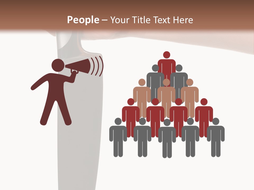 Fist Big Aggressively PowerPoint Template