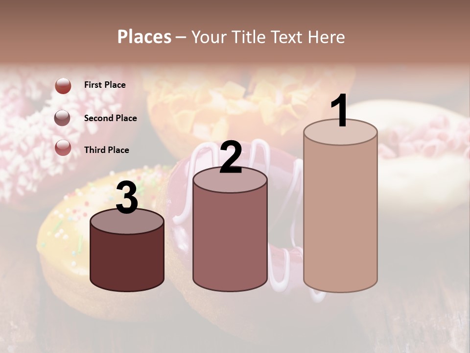 Chocolate Cake Assorted PowerPoint Template