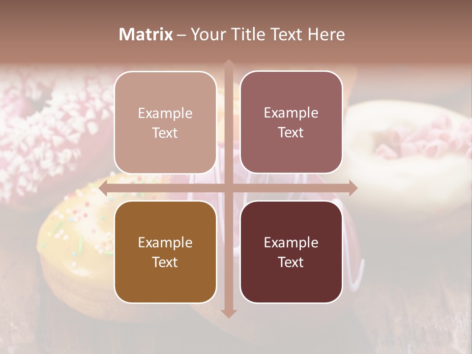 Chocolate Cake Assorted PowerPoint Template